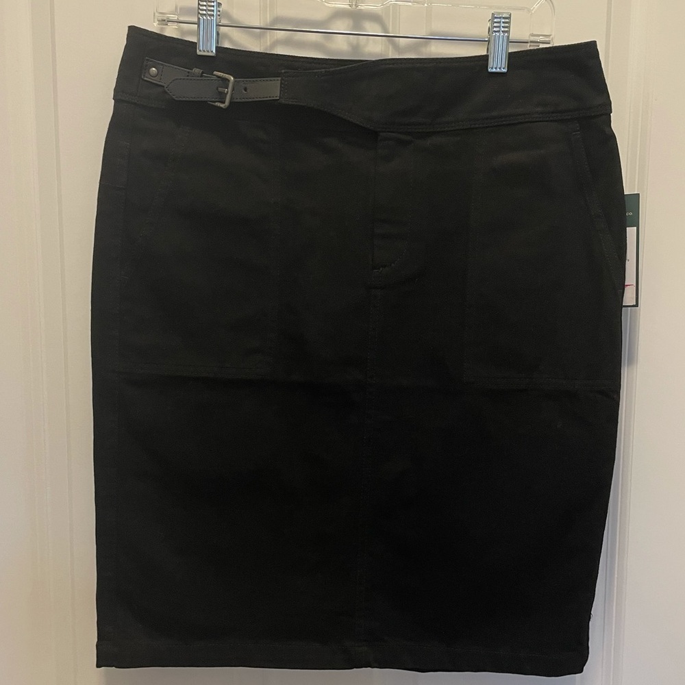 Women’s Black Ralph Lauren Midi Skirt